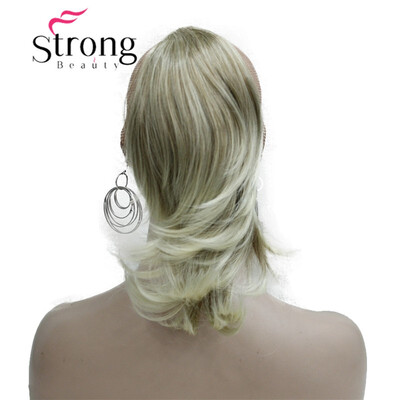 StrongBeauty 12" Dual Use Wavy Styled Clip in Claw Ponytail Hair Extension Blonde Synthetic Hairpiece with a Jawclaw Clip
StrongBeauty 12" Dual Use Wavy Styled Clip in Claw Ponytail Hair Extension Blonde Synthetic Hairpiece with a Jawclaw Clip