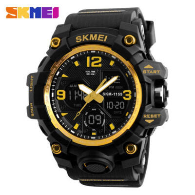 UK SKMEI Men LED Digital Alarm Date Military Sports Army Waterproof Quartz Watch
UK SKMEI Men LED Digital Alarm Date Military Sports Army Waterproof Quartz Watch