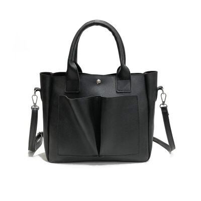 Designer Women PU Leather Handbag Black Grey Causal Tote Bag Large Capacity Shoulder bag Shopping Luxury Handbags Women Bags D
Designer Women PU Leather Handbag Black Grey Causal Tote Bag Large Capacity Shoulder bag Shopping Luxury Handbags Women Bags D