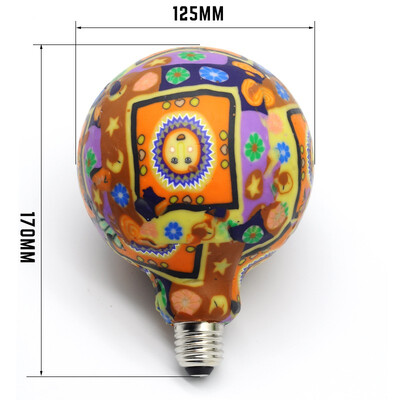 90-265V 3D Hand-painted Festival Bulb 4W E27 LED lamp Creative Comic Lights Cafe Bar Wedding Party Holiday Christmas Decor
90-265V 3D Hand-painted Festival Bulb 4W E27 LED lamp Creative Comic Lights Cafe Bar Wedding Party Holiday Christmas Decor