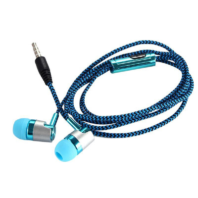 35mm Wired Headphone In-Ear Headset Stereo Music Smart Phone Earphone Earpiece In-line Control Hands-free with Microphone Blue
35mm Wired Headphone In-Ear Headset Stereo Music Smart Phone Earphone Earpiece In-line Control Hands-free with Microphone Blue