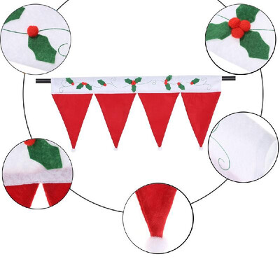 Festnight Cute Christmas Window Drape Panel Decorative Xmas Door Window Curtains Pennant Bunting Valance Christmas Decoration Supp
Festnight Cute Christmas Window Drape Panel Decorative Xmas Door Window Curtains Pennant Bunting Valance Christmas Decoration Supp