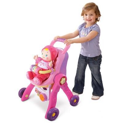 VTech Vtech three-in-one baby trolley home toys girl toys early education puzzle toys simulation dolls small cart
VTech Vtech three-in-one baby trolley home toys girl toys early education puzzle toys simulation dolls small cart