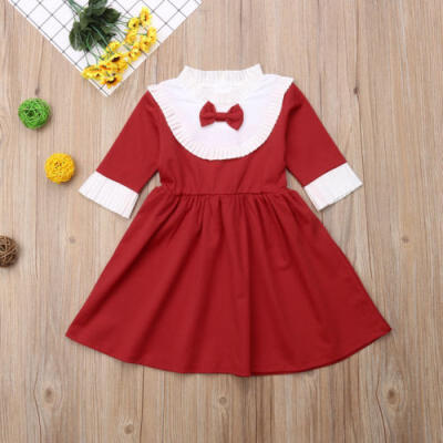 Christmas Kids Baby Girl Bowknot Formal Dress Wedding Party Princess Dresses
Christmas Kids Baby Girl Bowknot Formal Dress Wedding Party Princess Dresses