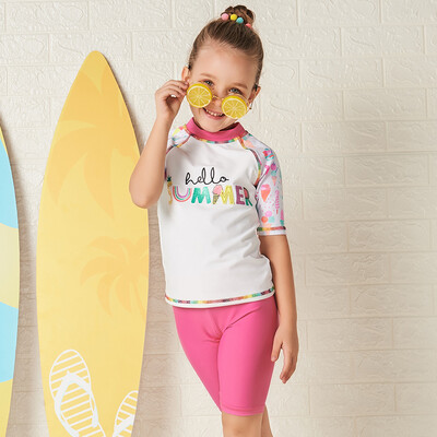 Yizi childrens swimwear girls baby split spa swimsuit small childrens short-sleeved pants surf clothing EZI18G045 summer ice cream printing 120cm
Yizi childrens swimwear girls baby split spa swimsuit small childrens short-sleeved pants surf clothing EZI18G045 summer ice cream printing 120cm