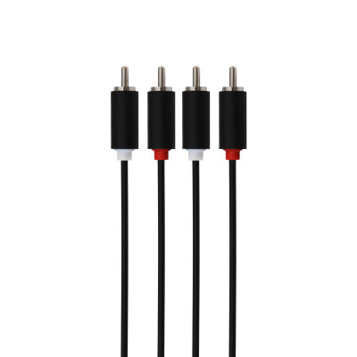 Proline PB101-0500 red&white audio cable 2RCA left&right channel double Lotus head computer audio cable 5 meters
Proline PB101-0500 red&white audio cable 2RCA left&right channel double Lotus head computer audio cable 5 meters