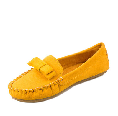 Women Lady Bow Suede Ballet Flats Slip On Comfortable Loafers Casual Boat Pea Shoes
Women Lady Bow Suede Ballet Flats Slip On Comfortable Loafers Casual Boat Pea Shoes