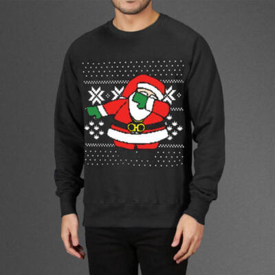 US Stock Dabbing SANTA Xmas Christmas Sweater Jumper Pullover Tops Sweatshirt 
US Stock Dabbing SANTA Xmas Christmas Sweater Jumper Pullover Tops Sweatshirt