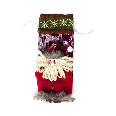 Christmas Wine Bottle Cover Bag Santa Claus Snowman Champagne Wrap Clothes for Table Holiday Decorations Gift
Christmas Wine Bottle Cover Bag Santa Claus Snowman Champagne Wrap Clothes for Table Holiday Decorations Gift