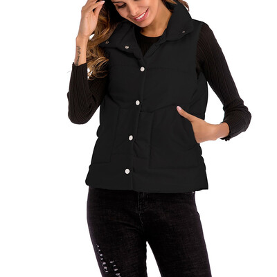 Spring&Autumn Fashion Vest Women Short Cotton Vest Sleeveless Vest Jacket Lapel Lightweight Warm
Spring&Autumn Fashion Vest Women Short Cotton Vest Sleeveless Vest Jacket Lapel Lightweight Warm