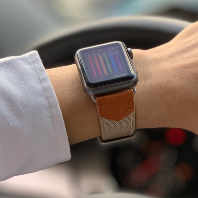 KeBitt genuine leather nylon band For apple watch series 4 3 iwatch woven weaving strap 38 40MM 42 44mm single tour bands
KeBitt genuine leather nylon band For apple watch series 4 3 iwatch woven weaving strap 38 40MM 42 44mm single tour bands