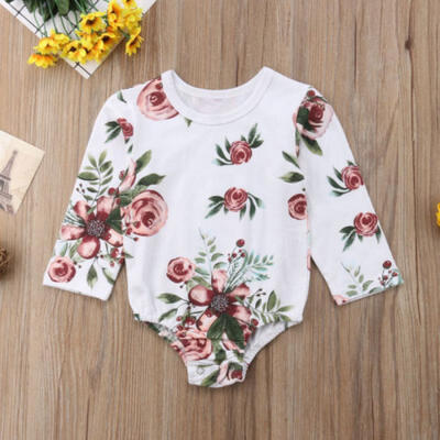 Newborn Baby Girl Clothes Jumpsuit Long Sleeve Romper Floral Bodysuit Outfits
Newborn Baby Girl Clothes Jumpsuit Long Sleeve Romper Floral Bodysuit Outfits
