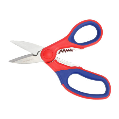 WORKPRO W015028N 75-inch multi-function scissors home kitchen cutting sharp tool scissors sewing scissors with stripping function
WORKPRO W015028N 75-inch multi-function scissors home kitchen cutting sharp tool scissors sewing scissors with stripping function