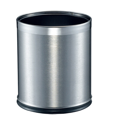 EKO trash cans household round double stainless steel trash cans without cover garbage basket 9445 (sand steel) 10L
EKO trash cans household round double stainless steel trash cans without cover garbage basket 9445 (sand steel) 10L