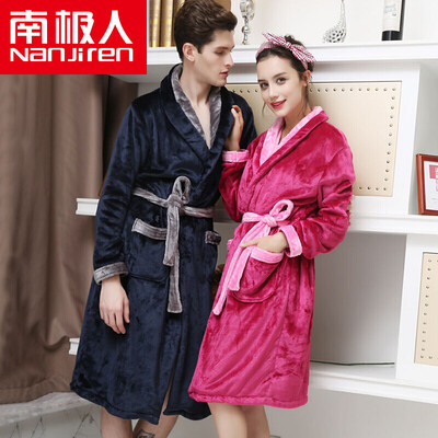 Antarctic pajamas home service thick flannel long-sleeved bathrobe couple pajamas men&women autumn&winter color can be worn outside gown N675X21022-2 female purple
Antarctic pajamas home service thick flannel long-sleeved bathrobe couple pajamas men&women autumn&winter color can be worn outside gown N675X21022-2 female purple