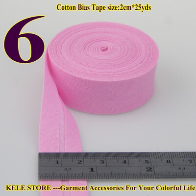 Cotton bias tape bias binding fold tape size 20mm2cm 34" 25yds various color solid color DIY handmade sewing material
Cotton bias tape bias binding fold tape size 20mm2cm 34" 25yds various color solid color DIY handmade sewing material