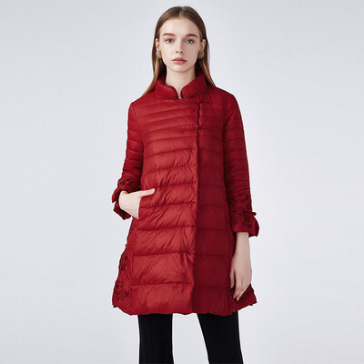 Her pool womens 2018 autumn&winter new Korean fashion slim solid color long ladies thin brand down jacket T74Z1881A30XL red
Her pool womens 2018 autumn&winter new Korean fashion slim solid color long ladies thin brand down jacket T74Z1881A30XL red
