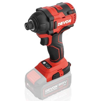 Devon 5733-Li-20HN 20V Brushless Impact Driver Separate Handpiece Hardware Power Tools
Devon 5733-Li-20HN 20V Brushless Impact Driver Separate Handpiece Hardware Power Tools