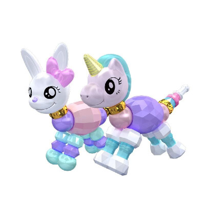 2Pcs Twisted Animal Pets Puppy Sika Deer Collectible Bracelet Set for Kids Birthday Party Pretend Play
2Pcs Twisted Animal Pets Puppy Sika Deer Collectible Bracelet Set for Kids Birthday Party Pretend Play