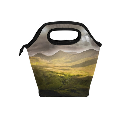 Lunch Bag Green Mountain Tote Travel Picnic Insulated Handbags Portable Zipper Lunch Bag Box
Lunch Bag Green Mountain Tote Travel Picnic Insulated Handbags Portable Zipper Lunch Bag Box