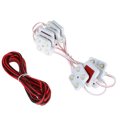 12V 10x4 LED Car Interior Lighting Lamp Waterproof Inside Roof Light Kit for RV Van Boat Trailer Bright White
12V 10x4 LED Car Interior Lighting Lamp Waterproof Inside Roof Light Kit for RV Van Boat Trailer Bright White