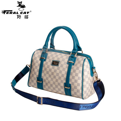 FERAL CAT large size leather ladies handbag
