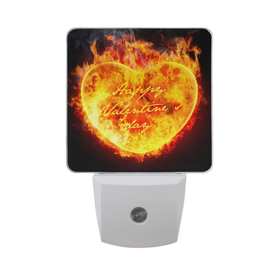 ALAZA ValentinesDay LED Night Light With Smart Dusk To Dawn SensorHeart Of Fire Burning Love Plug In Night Light
ALAZA ValentinesDay LED Night Light With Smart Dusk To Dawn SensorHeart Of Fire Burning Love Plug In Night Light