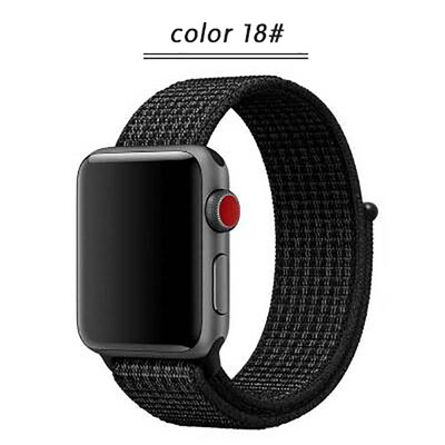 Kebbit Nylon Sport Band for Apple Watch Series 4 3 2 1 38MM 42mm 40MM 44mm Soft Breathable Watch Strap Colorful iWatch Bands
Kebbit Nylon Sport Band for Apple Watch Series 4 3 2 1 38MM 42mm 40MM 44mm Soft Breathable Watch Strap Colorful iWatch Bands