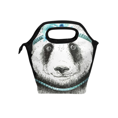 Lunch Bag Floral Blue Panda Tote Travel Picnic Insulated Handbags Portable Zipper Lunch Bag Box
Lunch Bag Floral Blue Panda Tote Travel Picnic Insulated Handbags Portable Zipper Lunch Bag Box