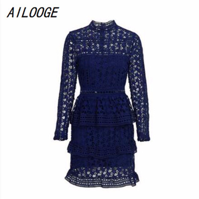 Elegant hollow out ruffle lace dress Women vintage long sleeve slim short dress Sexy christmas party dress vestidos
Elegant hollow out ruffle lace dress Women vintage long sleeve slim short dress Sexy christmas party dress vestidos