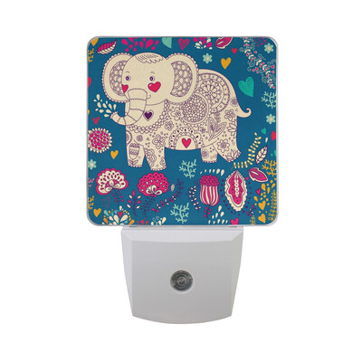 ALAZA LED Night Light With Smart Dusk To Dawn SensorElephant Black Plug In Night Light
ALAZA LED Night Light With Smart Dusk To Dawn SensorElephant Black Plug In Night Light