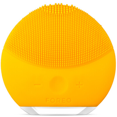 FEI LORO (FOREO) Luna LUNA Mini MINI 2 generation electric cleansing instrument pores clean electronic beauty instrument silicone cleaner wash brush brush sunflower yellow
FEI LORO (FOREO) Luna LUNA Mini MINI 2 generation electric cleansing instrument pores clean electronic beauty instrument silicone cleaner wash brush brush sunflower yellow