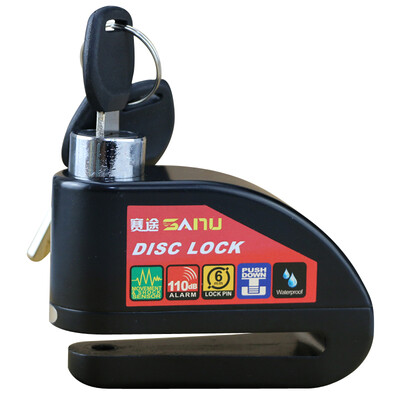 Sightseeing SAITU Bicycle Alarm Plate Brake Mountain Motorcycle Lock Motorcycle Electric Car Lock Anti-theft Waterproof Battery Alarm Bicycle Accessories Equipment Silver
Sightseeing SAITU Bicycle Alarm Plate Brake Mountain Motorcycle Lock Motorcycle Electric Car Lock Anti-theft Waterproof Battery Alarm Bicycle Accessories Equipment Silver