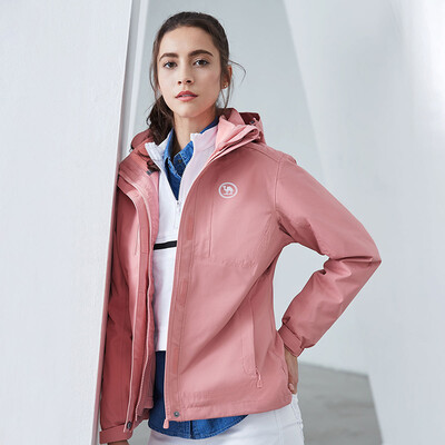 Camel outdoor jacket two-piece female three-in-one jacket waterproof warm P7W170707 coral powder XL
Camel outdoor jacket two-piece female three-in-one jacket waterproof warm P7W170707 coral powder XL