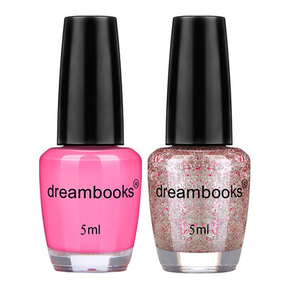 DREAMBOOKS DB water-based nail polish MINI two-piece set dream flying 5ml * 2 (French raw materials can be stripped nail set of flour gold brown sequins
DREAMBOOKS DB water-based nail polish MINI two-piece set dream flying 5ml * 2 (French raw materials can be stripped nail set of flour gold brown sequins