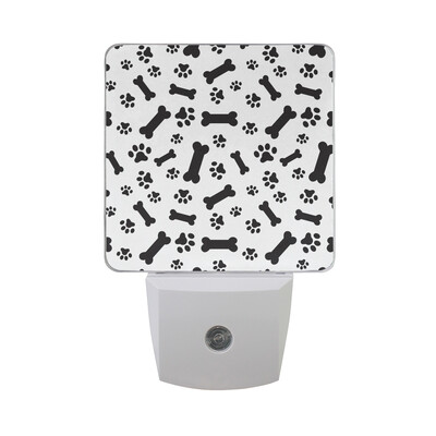 ALAZA LED Night Light With Smart Dusk To Dawn SensorDog Snowflakes American Bulldog Plug In Night Light
ALAZA LED Night Light With Smart Dusk To Dawn SensorDog Snowflakes American Bulldog Plug In Night Light