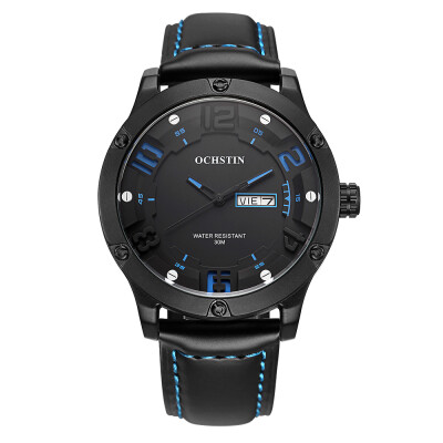 OCHSTIN 2017 Fashion Luxury Genuine Leather Quartz Men Watch Big Dial 30M Water-Proof Calendar Casual Man Wristwatch Box
OCHSTIN 2017 Fashion Luxury Genuine Leather Quartz Men Watch Big Dial 30M Water-Proof Calendar Casual Man Wristwatch Box