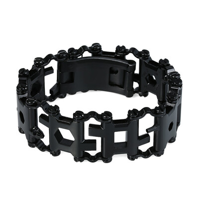 29-in-1 Multi-functional Spliced Bracelet Wearable Multi-Tool Wristband Screwdriver Outdoor Travel Survival Emergency Tools
29-in-1 Multi-functional Spliced Bracelet Wearable Multi-Tool Wristband Screwdriver Outdoor Travel Survival Emergency Tools