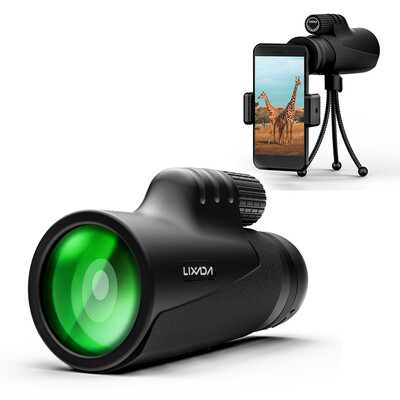 Lixada 10x42 Wide Angle Monocular Scope Camping Telescope with Tripod&Phone Holder for Traveling Bird Watching
Lixada 10x42 Wide Angle Monocular Scope Camping Telescope with Tripod&Phone Holder for Traveling Bird Watching