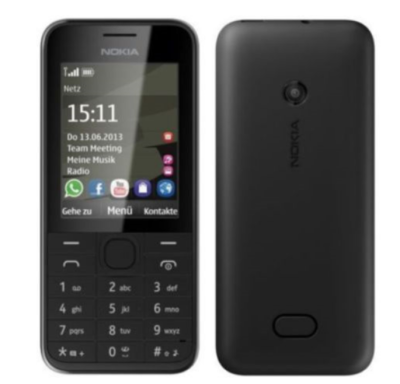 Original Nokia 208 3G Dual SIM Cell Phone
