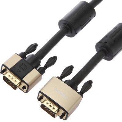 CHOSEAL HD cable cable connection with magnetic ring projector display cable pure copper 3 6 earth Hao gold series 10 meters DH519T10
CHOSEAL HD cable cable connection with magnetic ring projector display cable pure copper 3 6 earth Hao gold series 10 meters DH519T10