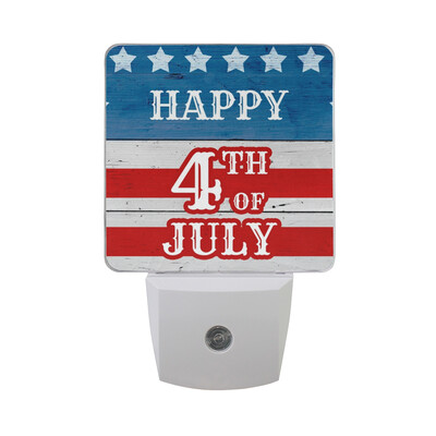 ALAZA LED Night Light With Smart Dusk To Dawn SensorAmerican Independence Day 4Th Of July Plug In Night Light
ALAZA LED Night Light With Smart Dusk To Dawn SensorAmerican Independence Day 4Th Of July Plug In Night Light