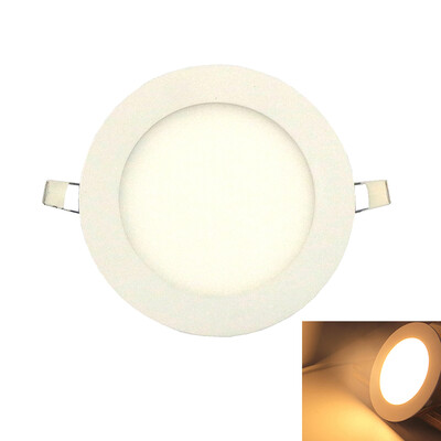 Ultra-Thin 6W 530LM 30-2835SMD Led Panel Light Embedded Ceiling Light