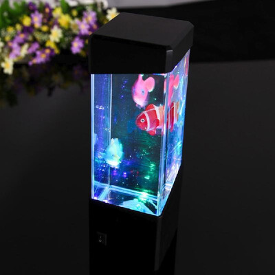 Mini Desktop Decorative Acrylic Ecological Fish Tank Light Small Magic LED Colorful Jellyfish Aquarium Lamp
Mini Desktop Decorative Acrylic Ecological Fish Tank Light Small Magic LED Colorful Jellyfish Aquarium Lamp