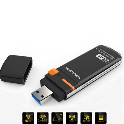 Wavlink AC1300 wireless USB wifi adapter 5GHz &24GHz Dual Band USB WiFi mini Dongle Adapter Network Card With WPS Button WDS AP
Wavlink AC1300 wireless USB wifi adapter 5GHz &24GHz Dual Band USB WiFi mini Dongle Adapter Network Card With WPS Button WDS AP