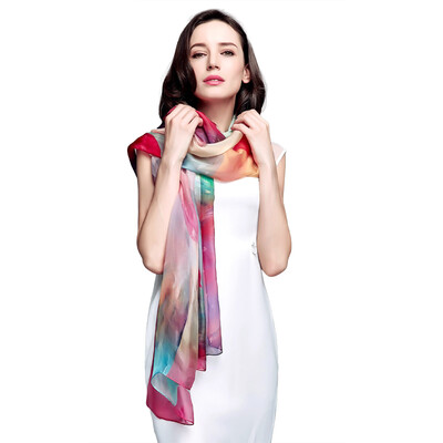 Miss Bao Shengxiang silk scarf chiffon lengthening scarf air conditioning shawl dual-use scarf red rose s9122
Miss Bao Shengxiang silk scarf chiffon lengthening scarf air conditioning shawl dual-use scarf red rose s9122