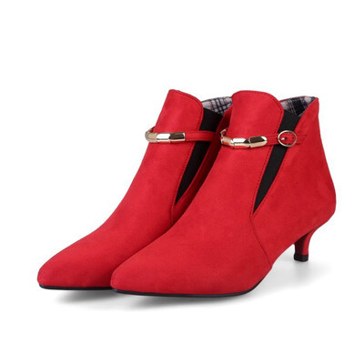 IDIFU Womens Dressy Faux Suede Buckle Strap Elastic Pointed Toe Kitten Heel Ankle Booties
IDIFU Womens Dressy Faux Suede Buckle Strap Elastic Pointed Toe Kitten Heel Ankle Booties