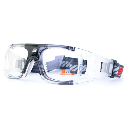 Bangrui (BASTO) BL018 basketball glasses myopia glasses transparent frame white rubber
Bangrui (BASTO) BL018 basketball glasses myopia glasses transparent frame white rubber