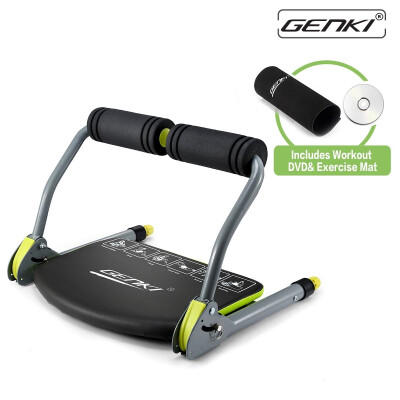 GENKI AB Machine Fitness Exercise Workout Fitness Train Total Home Gym Equipment wDVD
GENKI AB Machine Fitness Exercise Workout Fitness Train Total Home Gym Equipment wDVD