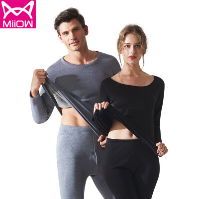 Cat MiiOW thermal underwear men&women thickening plus velvet velvet round neck Slim thick autumn clothing long trousers middle-aged bottoming warm clothing pants round collar gray
Cat MiiOW thermal underwear men&women thickening plus velvet velvet round neck Slim thick autumn clothing long trousers middle-aged bottoming warm clothing pants round collar gray